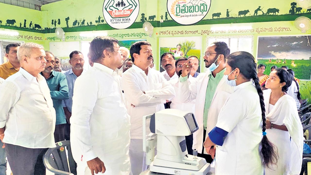 అంధత్వ రహిత తెలంగాణే సీఎం కేసీఆర్ లక్ష్యం