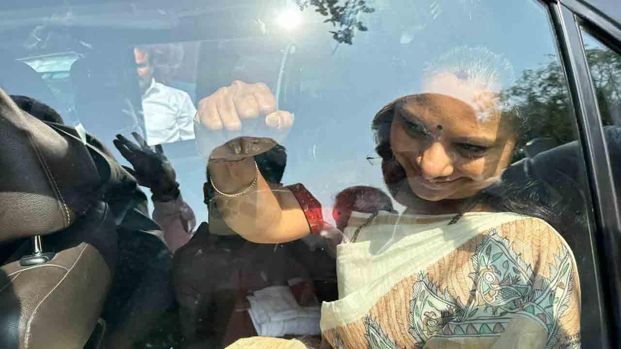 MLC Kavitha | ఈడీ విచారణకు హాజరైన ఎమ్మెల్సీ కవిత