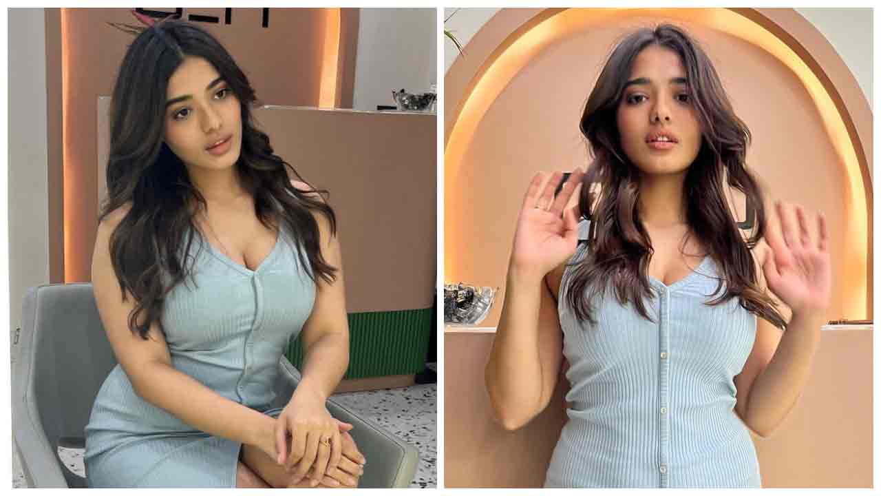 Ketika Sharma | మినీ డ్రెస్‌లో హోయ‌లు పోయిన కేతిక శర్మ..