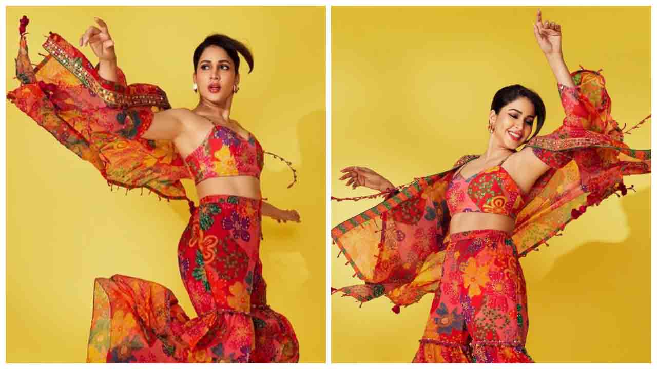 Lavanya Tripathi | ఆరెంజ్ డ్రెస్‌లో లావ‌ణ్య త్రిపాఠి అందాల హొయ‌లు..