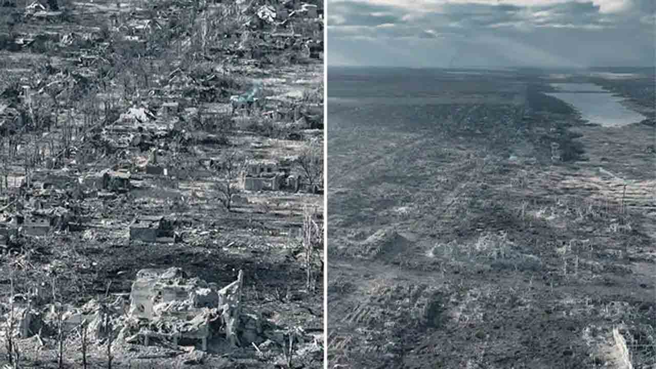 Russia – Ukraine War | యుద్ధం మిగిల్చిన విషాదం.. కనుమరుగైన మరింకా పట్టణం..!