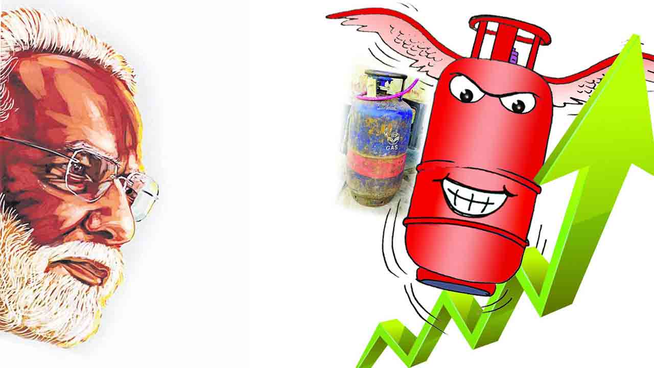 మళ్లీ పెరిగిన గ్యాస్‌ ధరలు.. పేదోడికి గుదిబండే