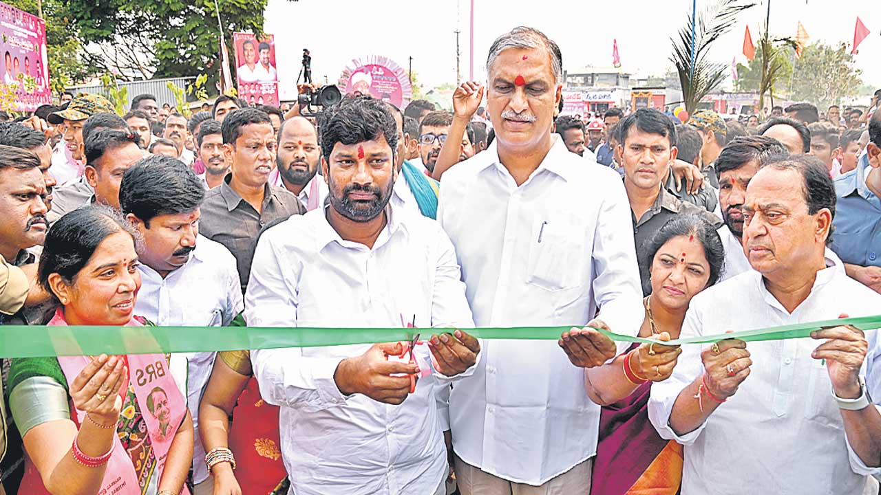 Harish Rao | బీజేపీ నమ్ముకున్నది ఐటీ, ఈడీ, సీబీఐనే.. బీఆర్‌ఎస్‌ మాత్రం ప్రజల్నే నమ్ముకున్నది : మంత్రి హరీశ్‌రావు