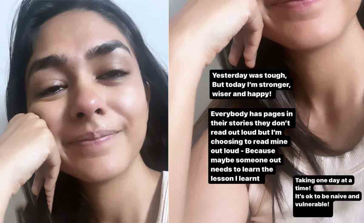 Mrunal Thakur | కన్నీరు పెట్టుకున్న సీతారామం బ్యూటీ.. ఏమైందంటే..?