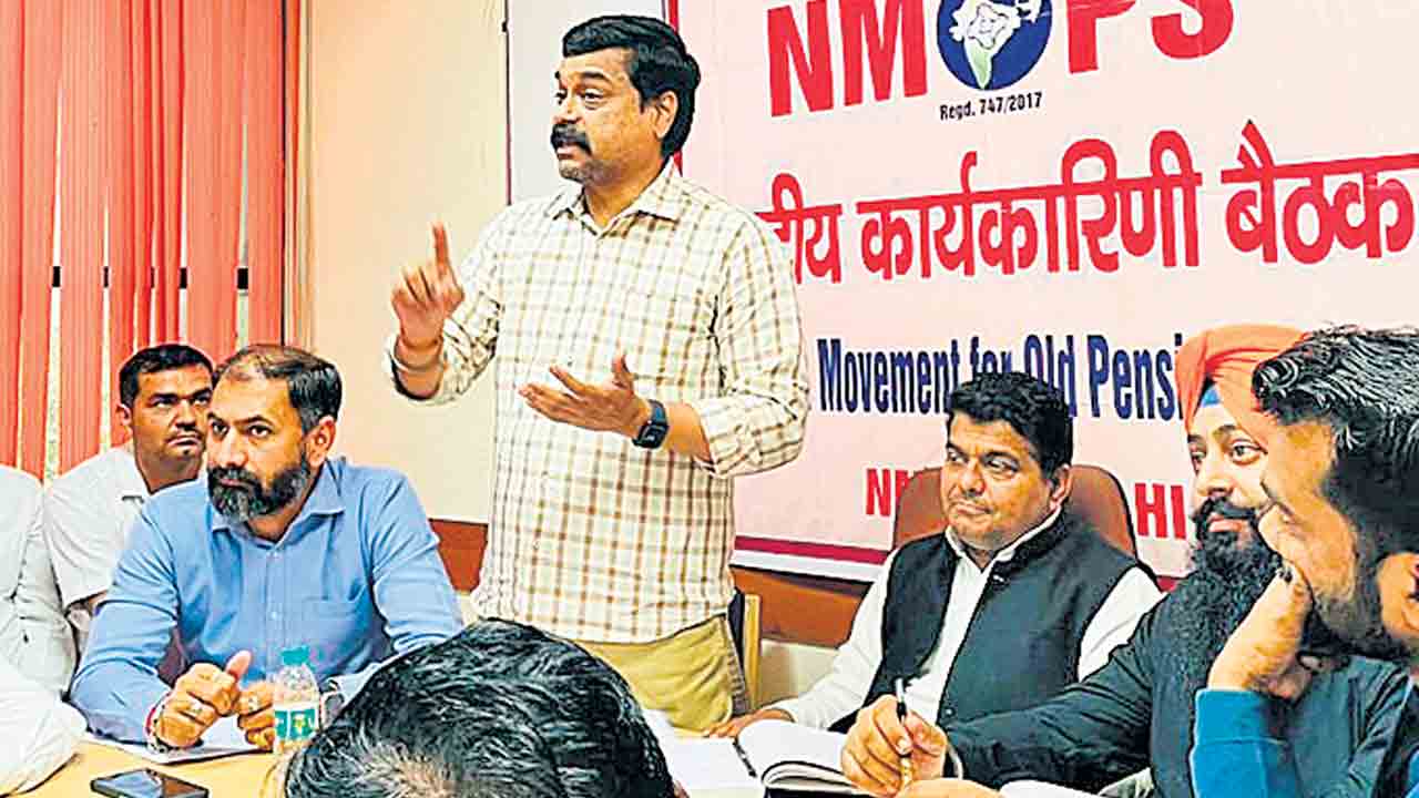 ఢిల్లీలో పెన్షన్‌ శంఖానాథ్‌ సభ