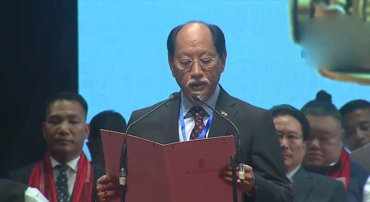 Nagaland CM Oath | నాగాలాండ్‌ ముఖ్యమంత్రిగా ప్రమాణం చేసిన నైఫియు రియో