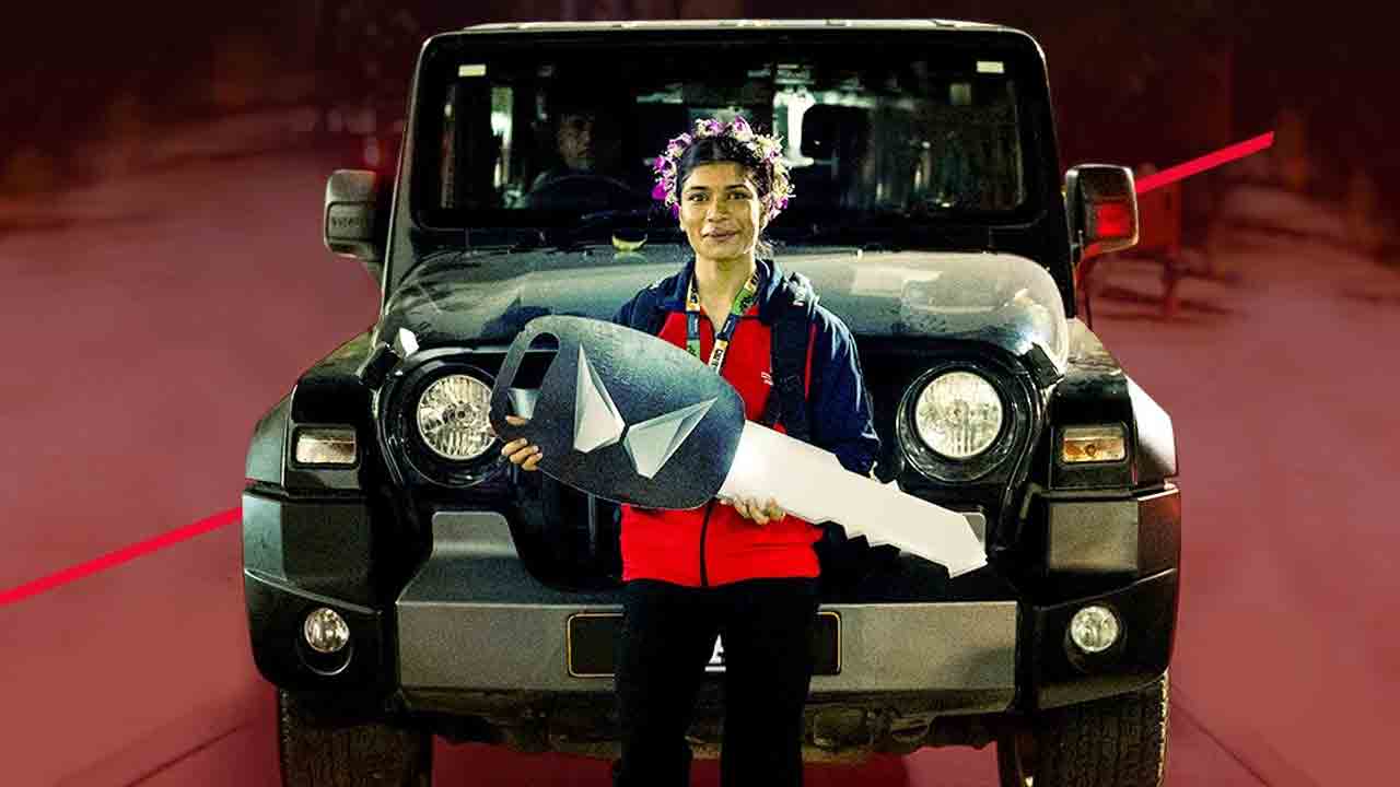 Nikhat Zareen | బాక్సింగ్‌ ఐకాన్‌‌.. నిఖత్‌కు మహీంద్రా థార్‌