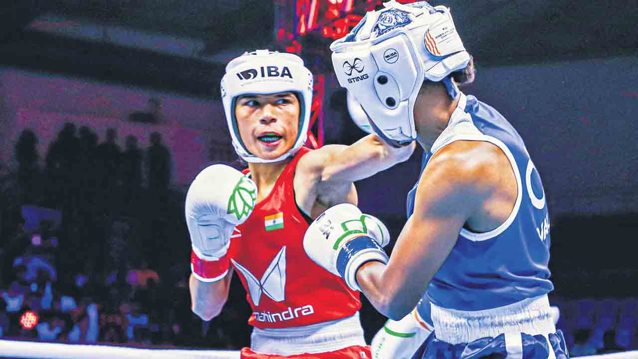 Nikhat Zareen | మహిళల ప్రపంచ బాక్సింగ్‌ చాంపియన్‌షిప్‌లో ఫైనల్‌కు నలుగురు.. పసిడి పోరులో నిఖత్‌, నీతూ, లవ్లీనా, సవీటి