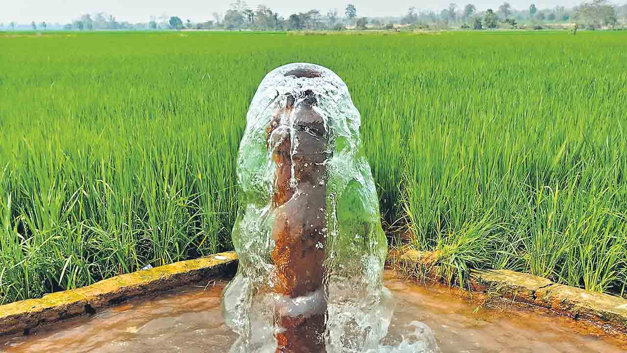 గంగమ్మ ఉబికే.. భూతల్లి మురిసె