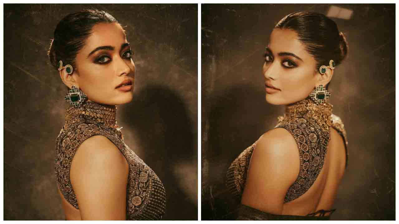 Rashmika Mandanna | బ్యాక్ లెస్ అందాలతో మతులు పోగొడుతున్న రష్మిక మందన్న..