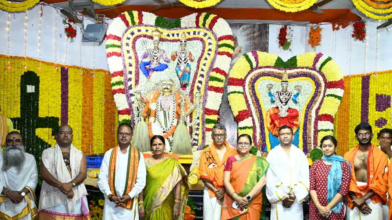 Srisailam | యాగ‌శాల ప్ర‌వేశంతో శ్రీ‌శైల ఉగాది మహోత్సవాలు ప్రారంభం!