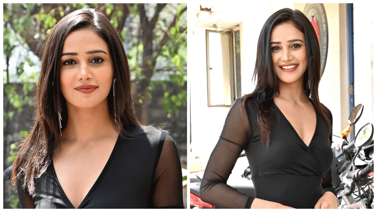 Simran Gupta | అన్వేషి మూవీ ఫస్ట్ సాంగ్ లాంచ్ ప్రెస్ మీట్‌లో సిమ్రన్ గుప్తా..