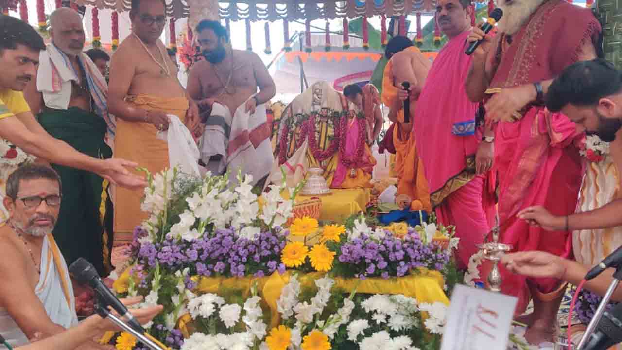 Vemulawada | వేములవాడ రాజన్న ఆలయంలో శ్రీసీతారాముల కల్యాణం.. భారీగా తరలివచ్చిన భక్తులు