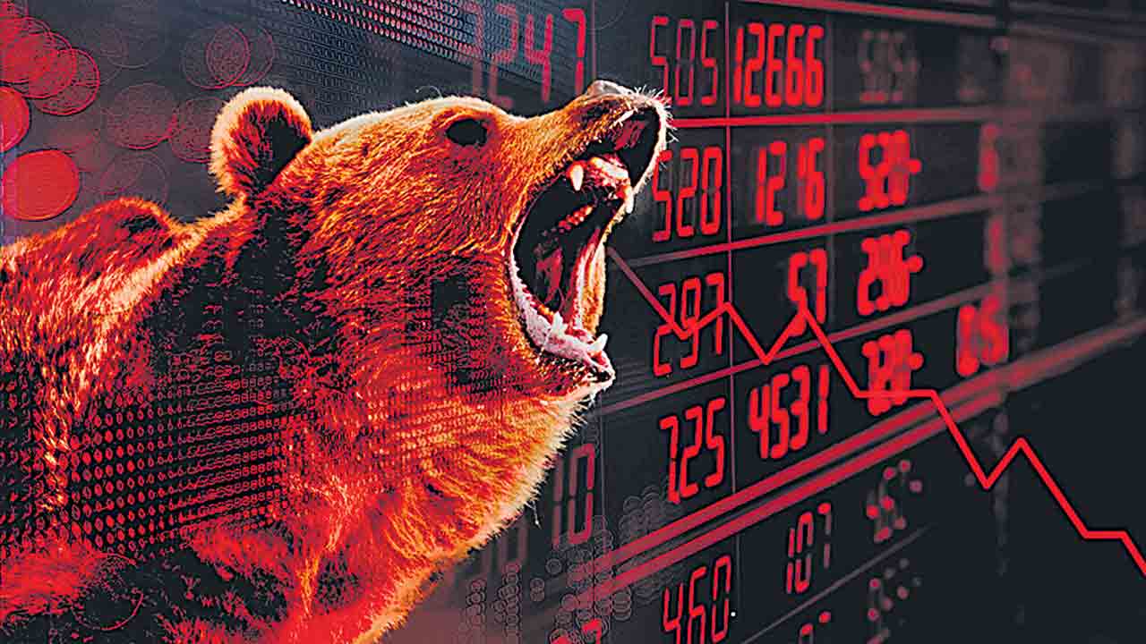 Stock markets | భారీ నష్టాల్లో స్టాక్‌ మార్కెట్స్‌.. సెన్సెక్స్‌ వెయ్యి పాయింట్లకు పైగా లాస్‌