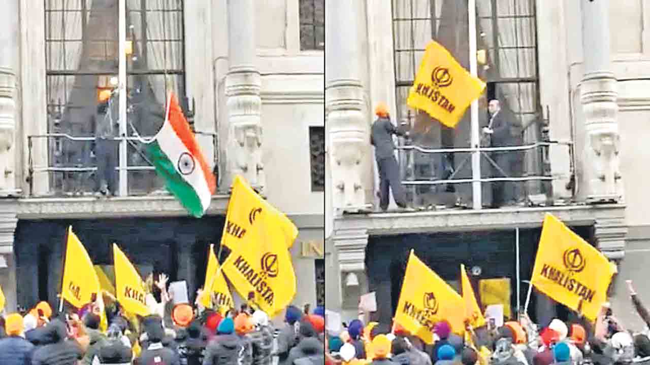 Supporters Of Amritpal Sing