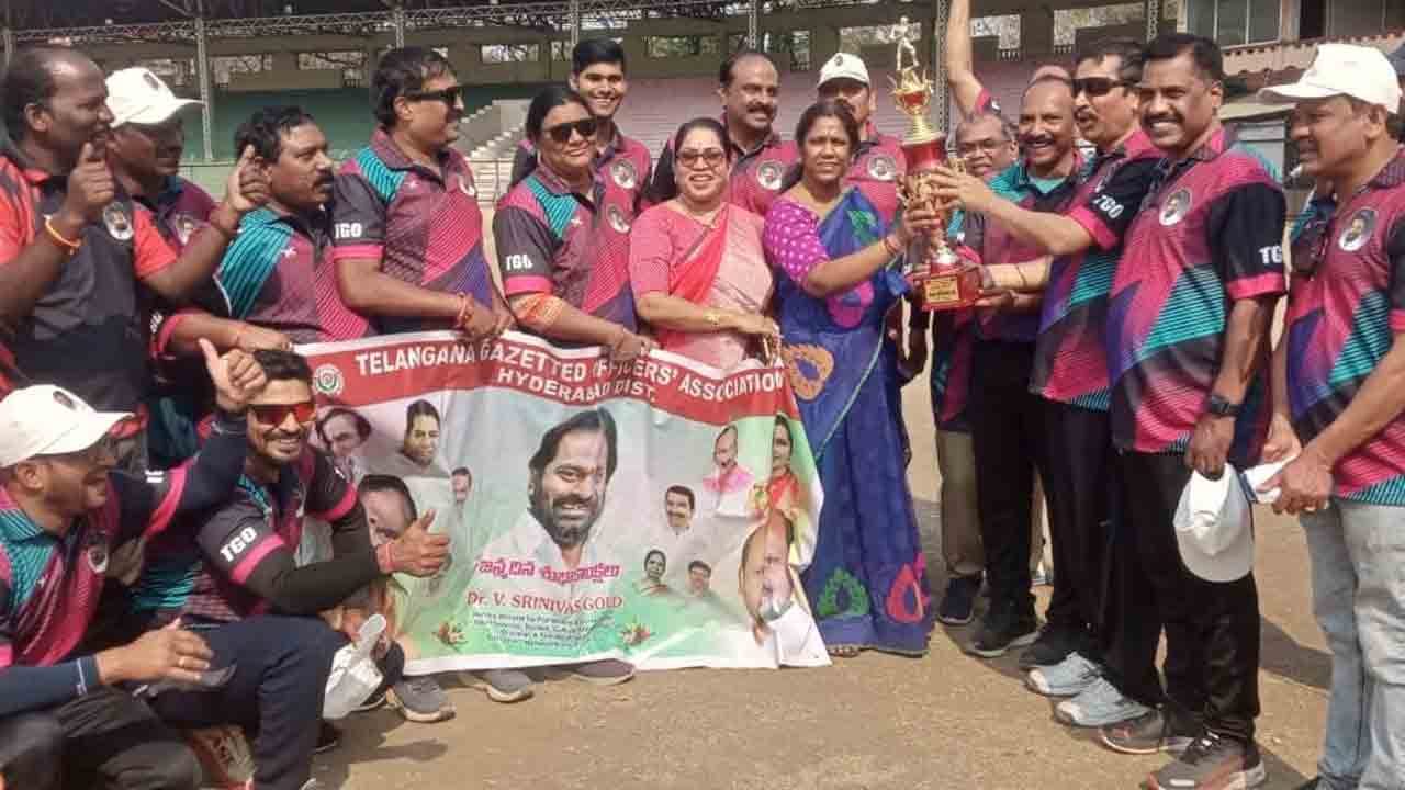 క్రికెట్‌ టోర్నీ విజేత టీజీవో