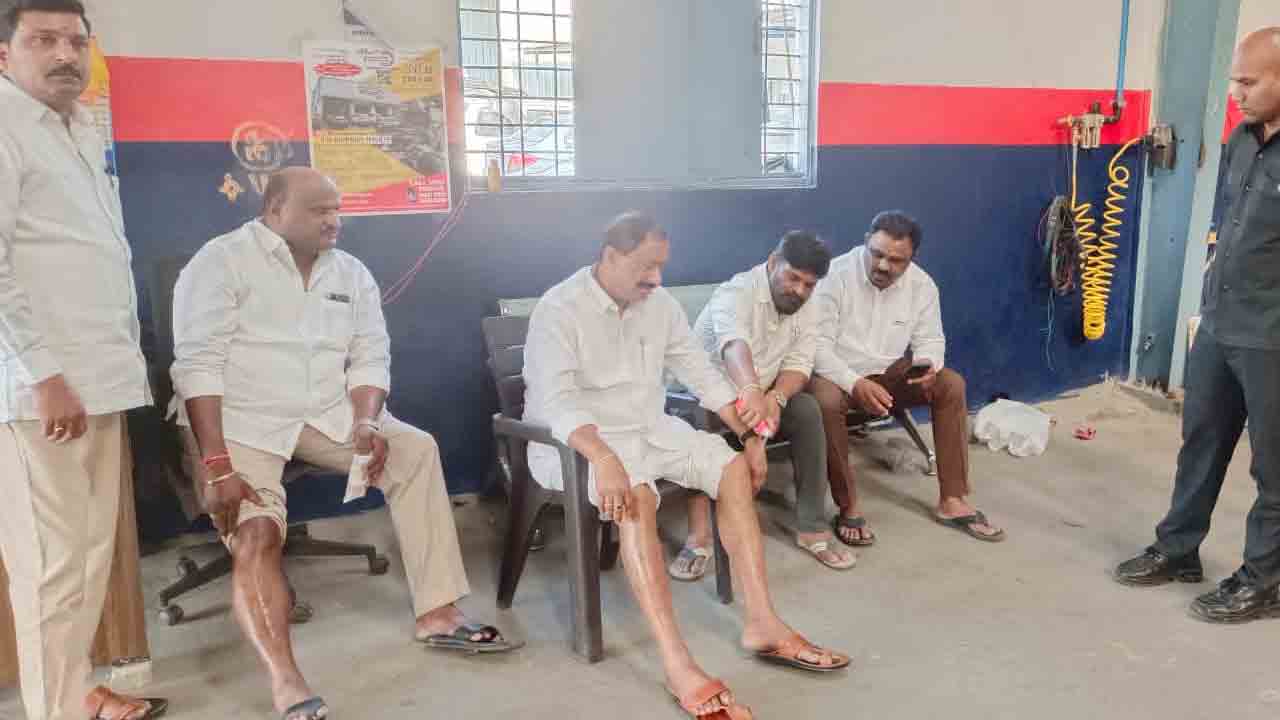 Road accident | ఉప్పల్ ఎమ్మెల్యే భేతి సుభాష్ రెడ్డికి తప్పిన ప్రమాదం