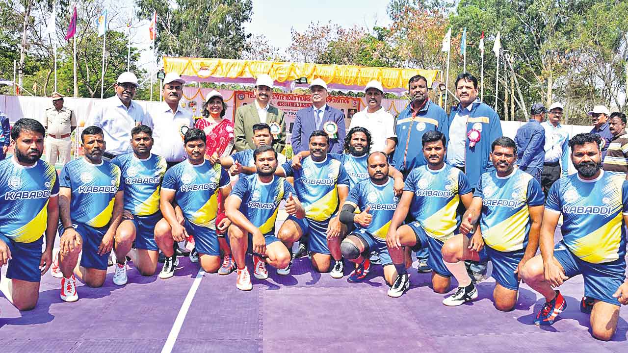 ఏఎస్‌ఆర్టీయూ కబడ్డీ టోర్నీ షురూ