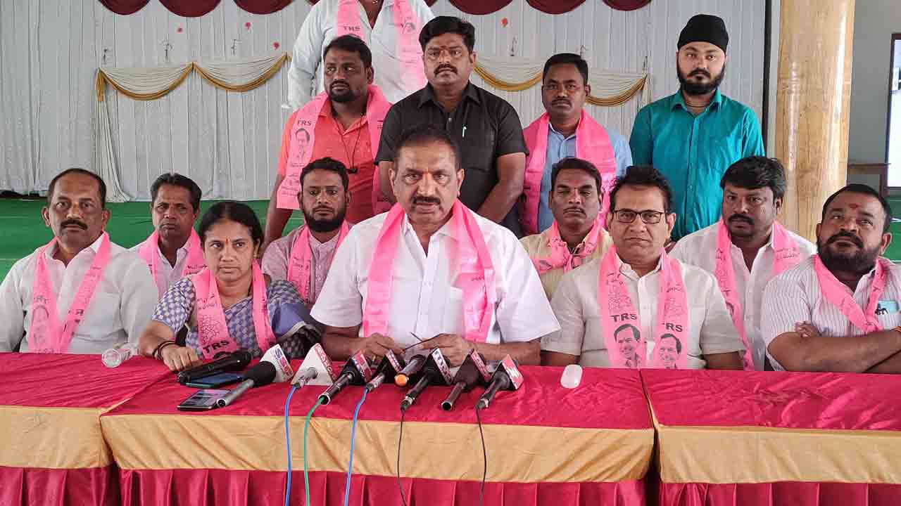 జిల్లాకు అన్యాయం చేసింది కాంగ్రెస్సే