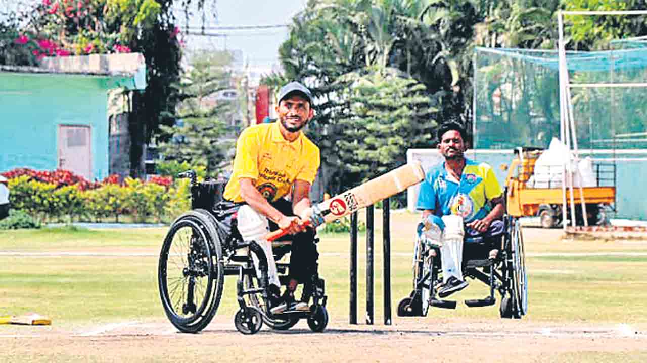 వీల్‌చైర్‌ క్రికెట్‌ టోర్నీ విజేత తెలంగాణ