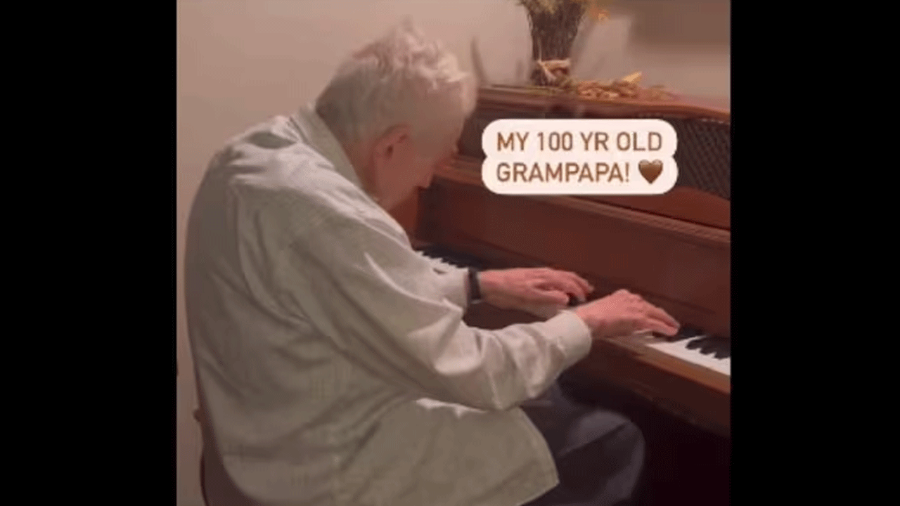 viral video | ఈ తాత సూప‌ర్‌..పియానోను ఓ రేంజ్‌లో ఆడేసుకున్నాడు!