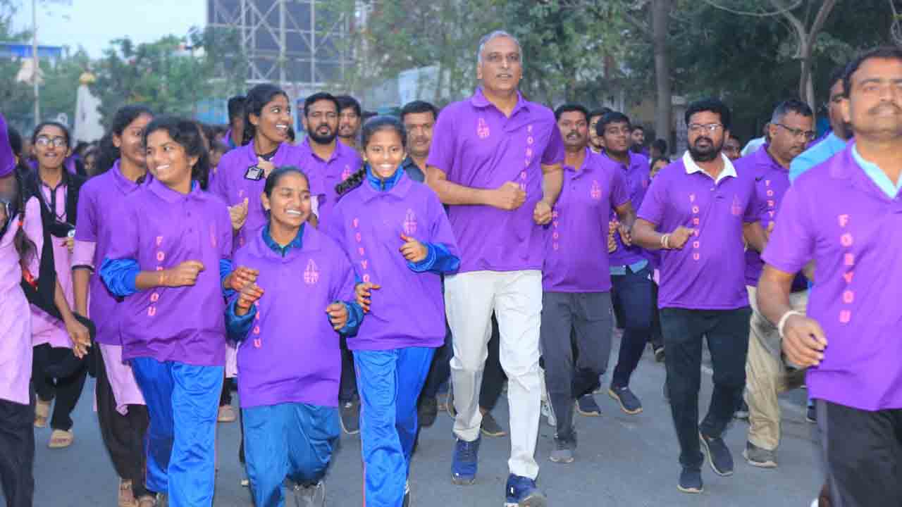 Womens Day | మ‌హిళ‌ల అభ్యున్న‌తి కోసం కృషి చేద్దాం : మంత్రి హ‌రీశ్‌రావు