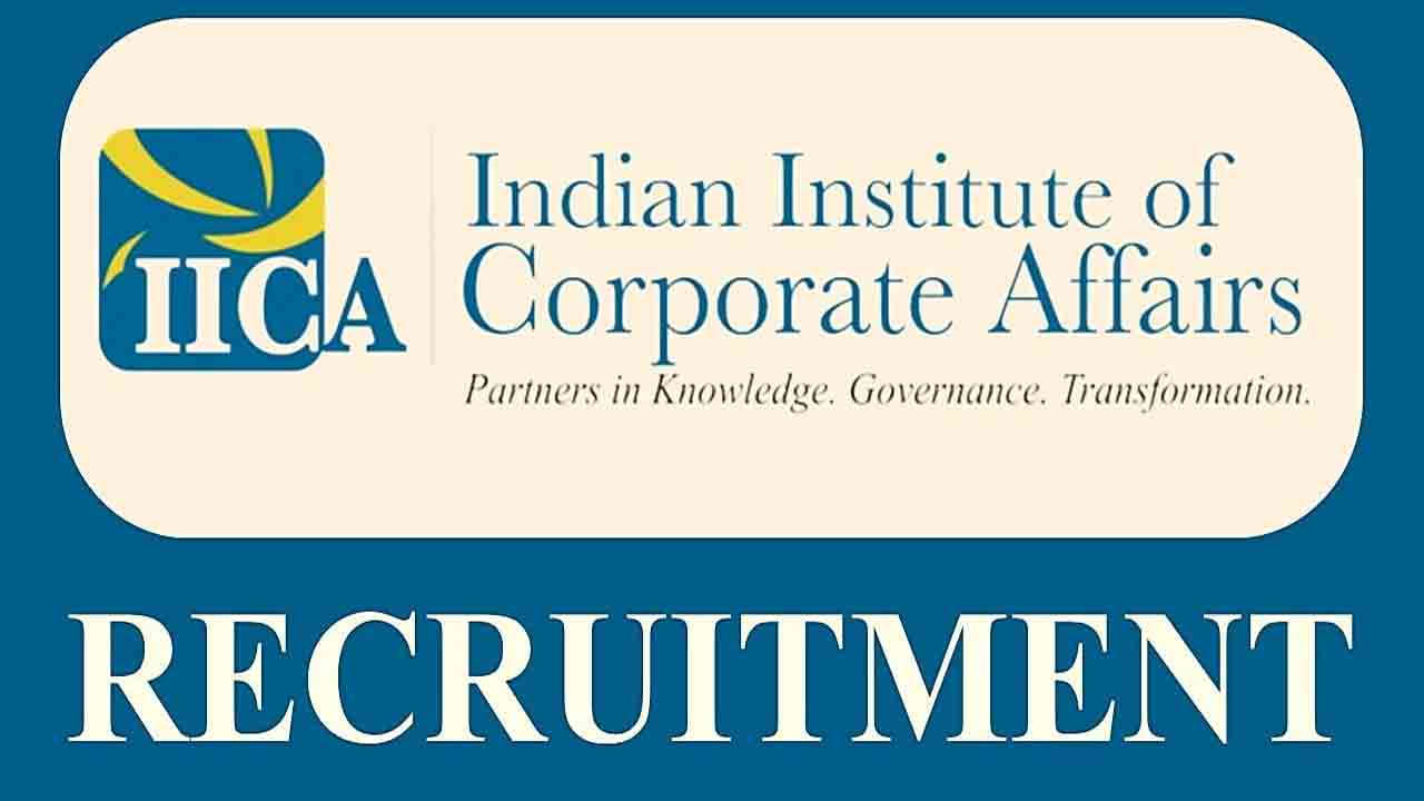 IICA Recruitment 2023 | ఐఐసీఏలో సీనియర్‌ రిసెర్చ్‌ అసోసియేట్ పోస్టులు