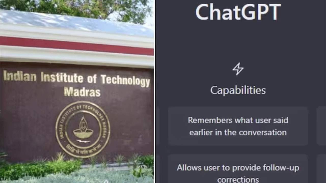 ChatGPT | చాట్‌జీపీటీ ప్ర‌త్యామ్నాయంపై ఐఐటీ మ‌ద్రాస్ క‌స‌ర‌త్తు : ప్రాంతీయ భాష‌ల‌పై ఫోక‌స్‌