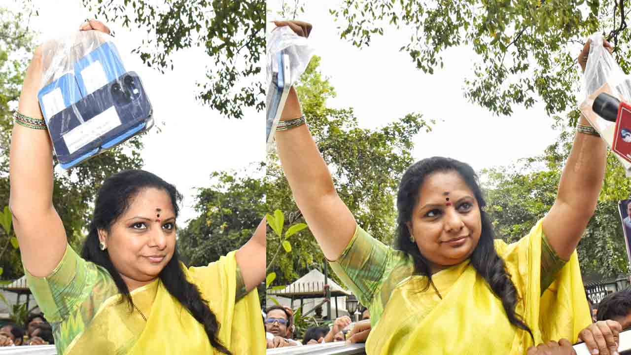 MLC Kavitha | నేను వాడిన ఫోన్లు అన్నీ సమర్పిస్తున్నా.. ఈడీ దర్యాప్తు అధికారికి ఎమ్మెల్సీ కవిత లేఖ