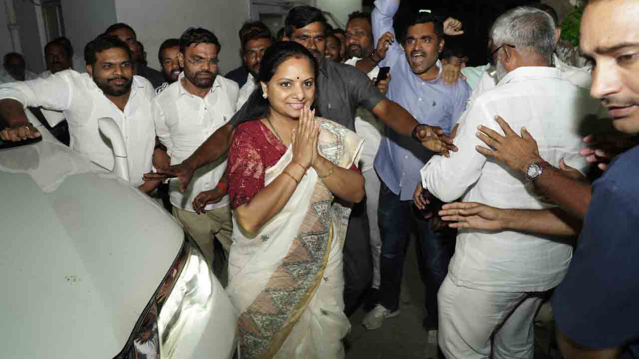 MLC Kavitha | ముగిసిన ఎమ్మెల్సీ క‌విత ఈడీ విచార‌ణ‌