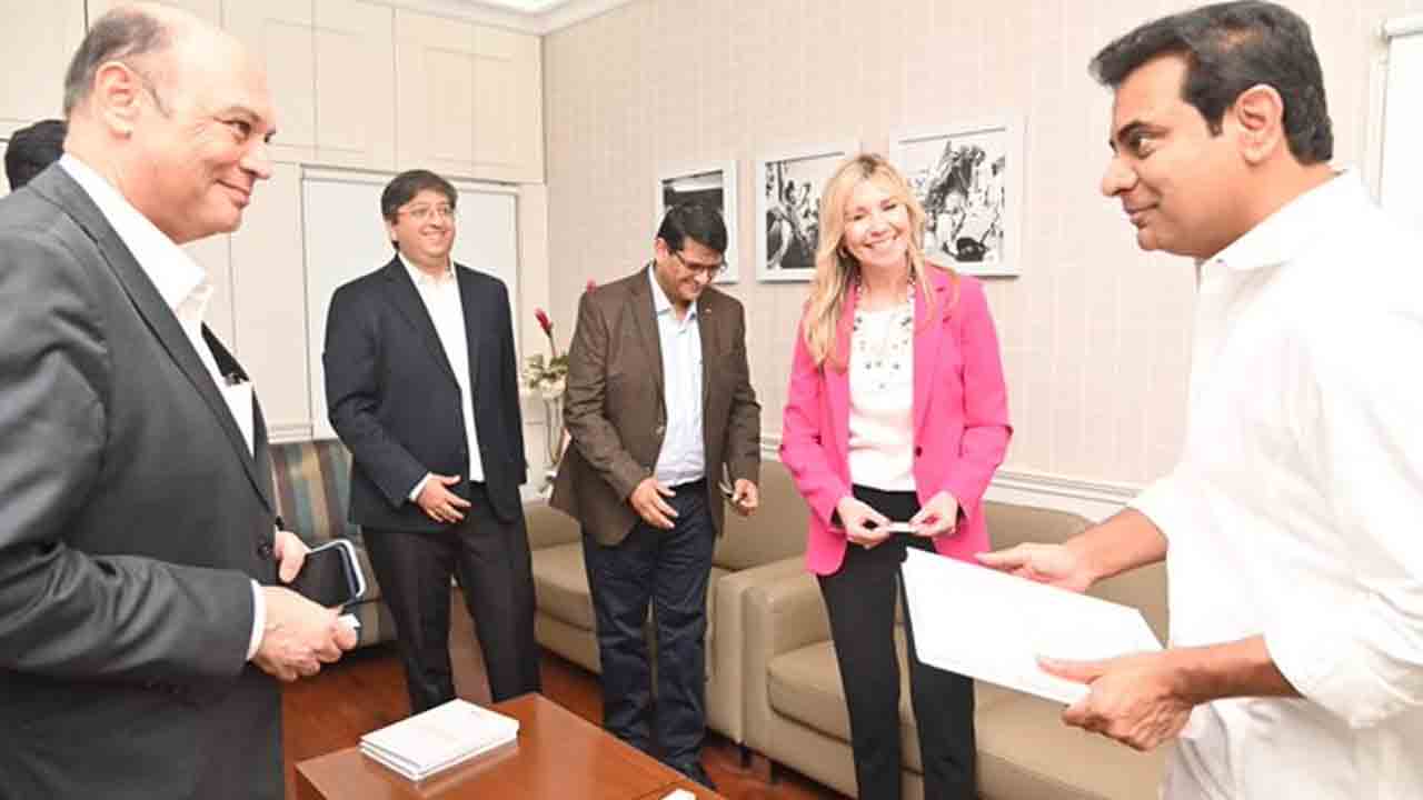 Minister KTR | హైద‌రాబాద్‌లో యూరోఫిన్స్ సంస్థ పెట్టుబ‌డులు.. మంత్రి కేటీఆర్‌తో చ‌ర్చ‌