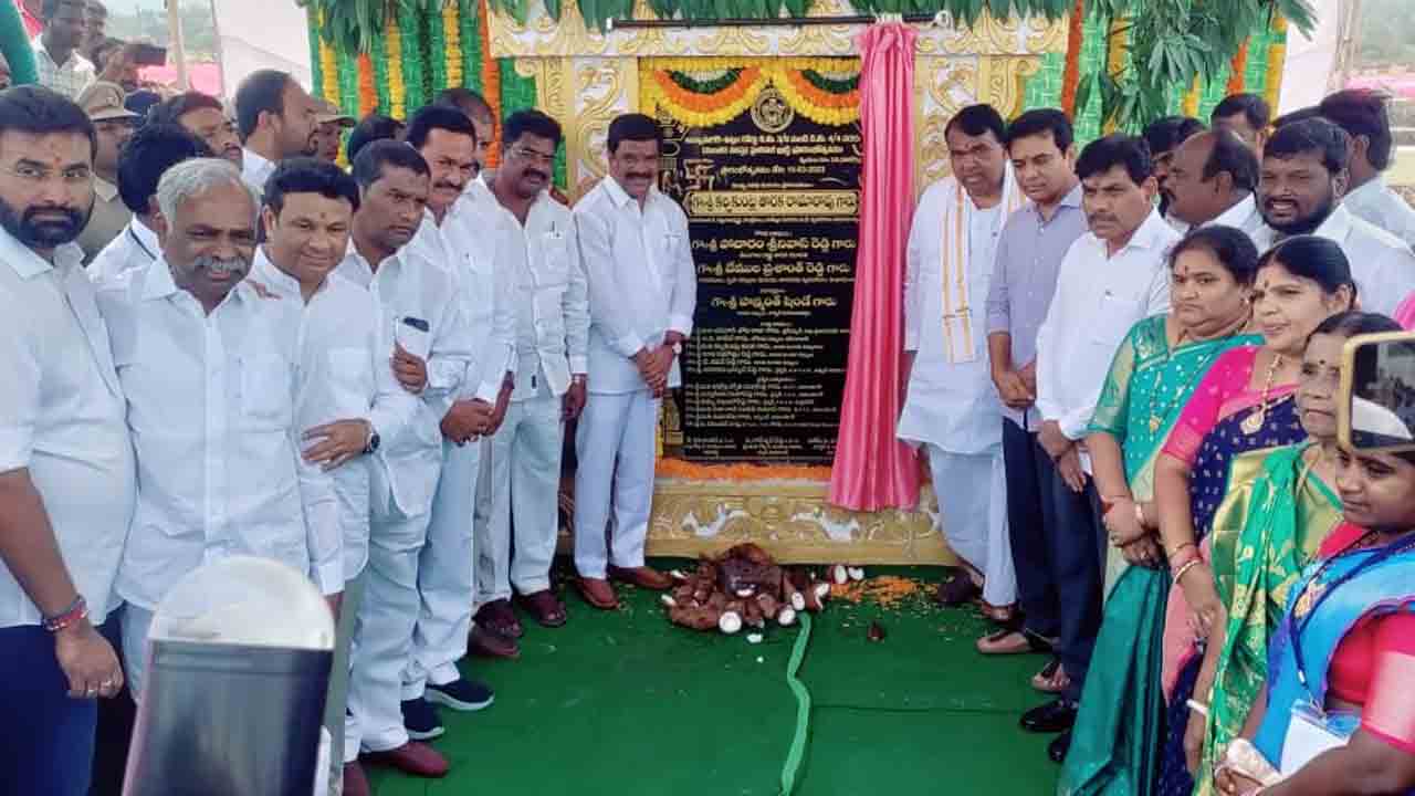 Minister KTR | నిజాం సాగ‌ర్ బ్రిడ్జిని ప్రారంభించిన మంత్రి కేటీఆర్