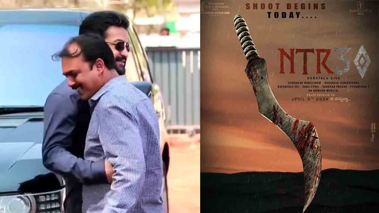 NTR30 | యాక్షన్‌ షురూ చేసిన తారక్‌.. ఇక విధ్వంసమే..!