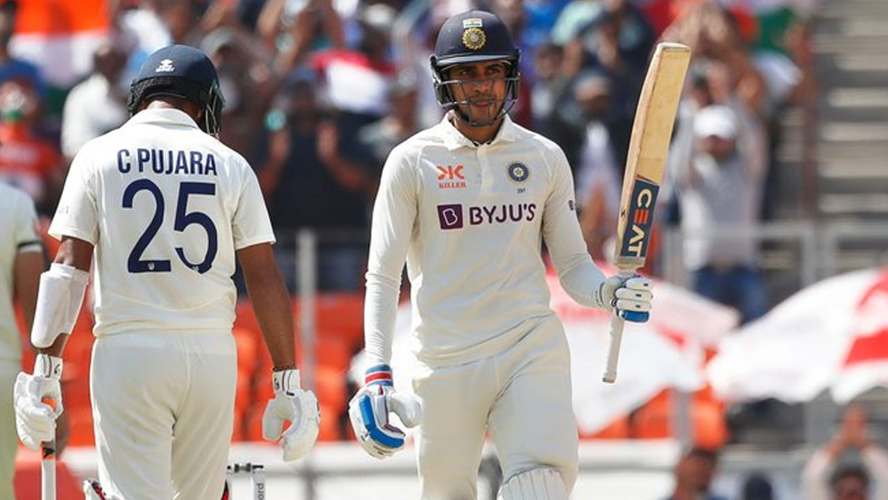 Shubman Gill: గిల్ హాఫ్ సెంచ‌రీ.. ఇండియా 129/1