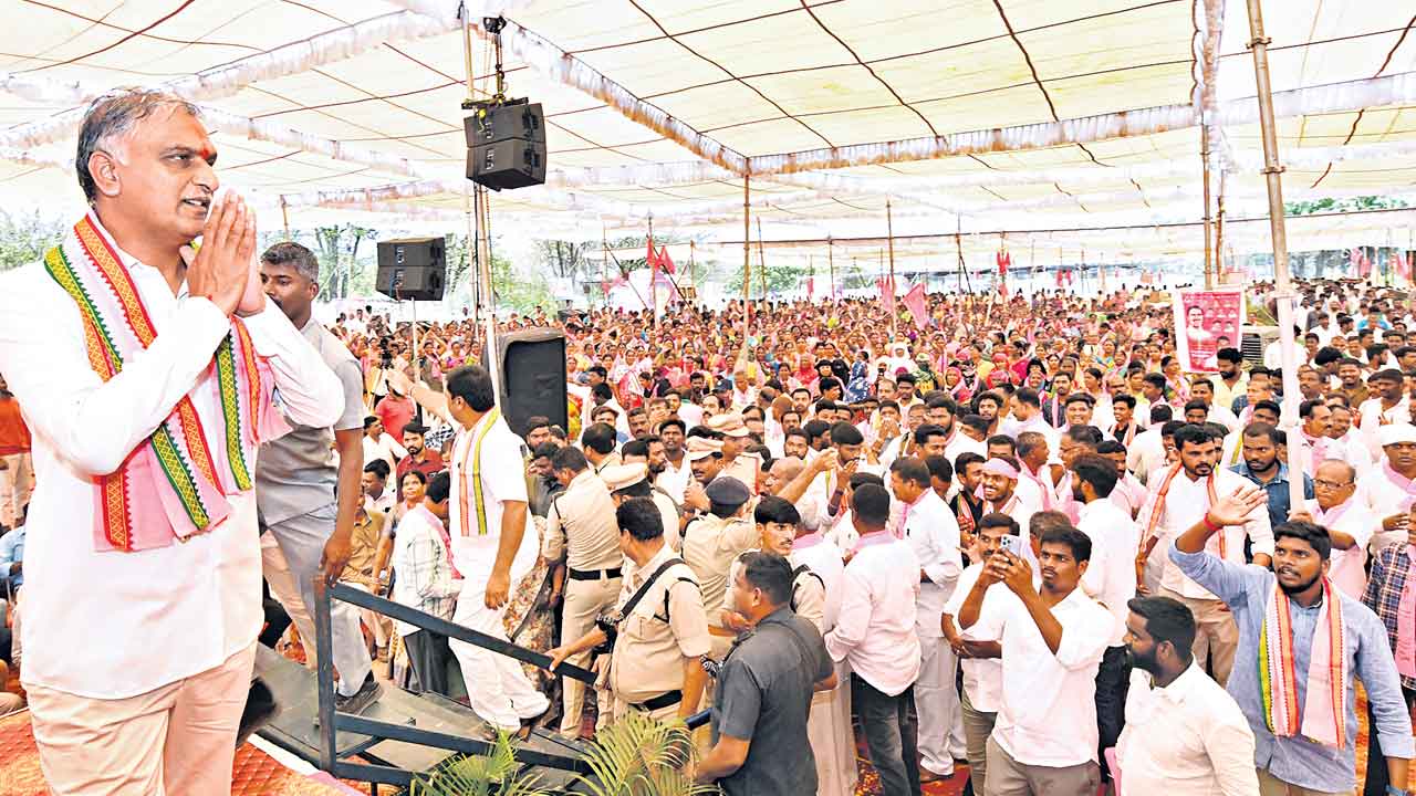 Minister Harish Rao |  అద్భుత దీపం కేసీఆర్‌.. కలలోనూ ఊహించని పనులు చేసిండు: మంత్రి హరీశ్‌ రావు