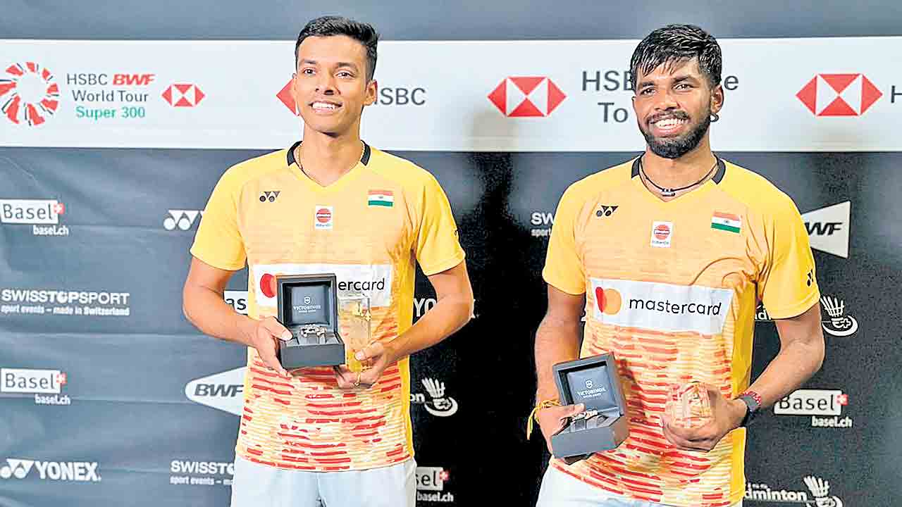 సాత్విక్‌ జోడీకి టైటిల్‌