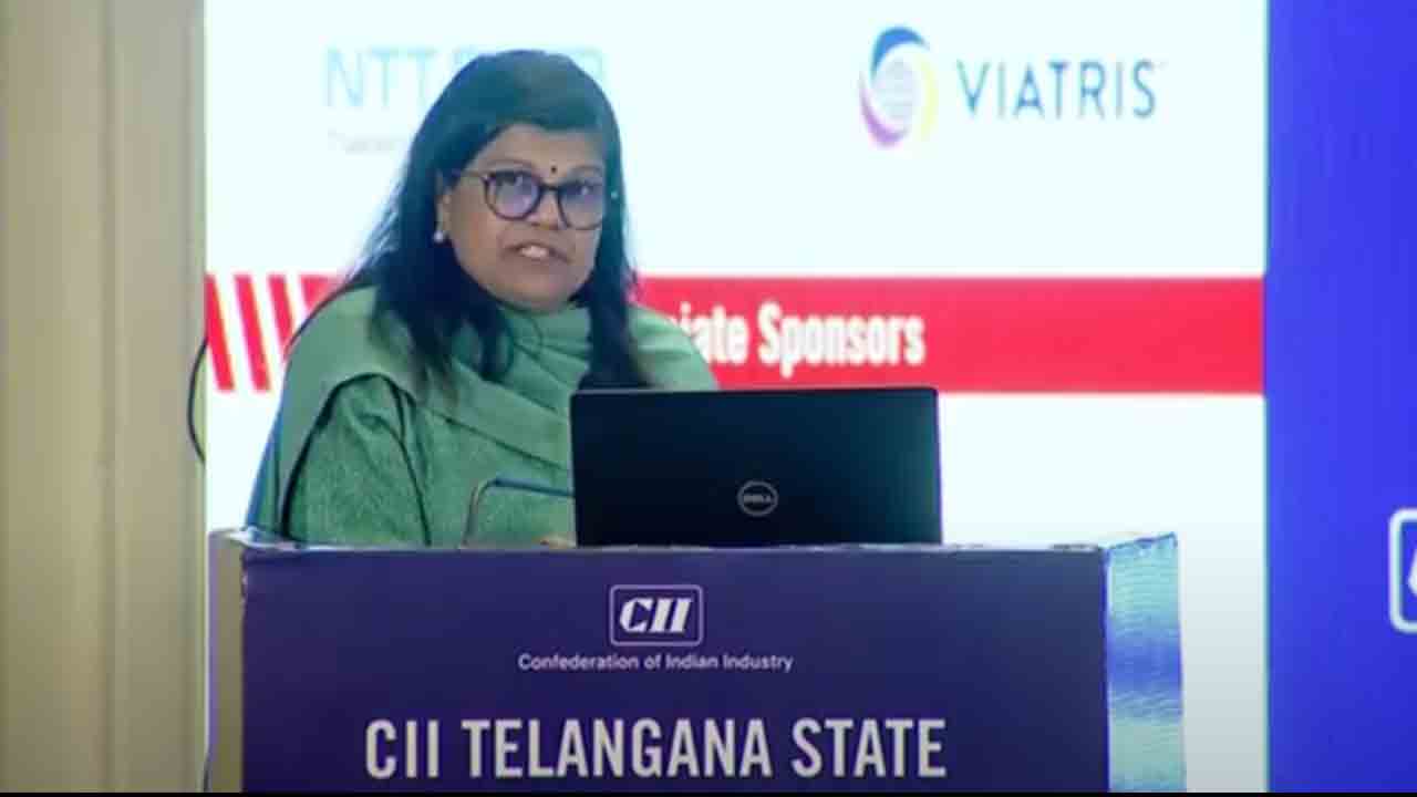CII | తెలంగాణ సాధిస్తున్న స‌మ్మిళిత వృద్ధి వ‌ల్లే పెట్టుబ‌డులు : సుచిత్ర ఎల్ల‌