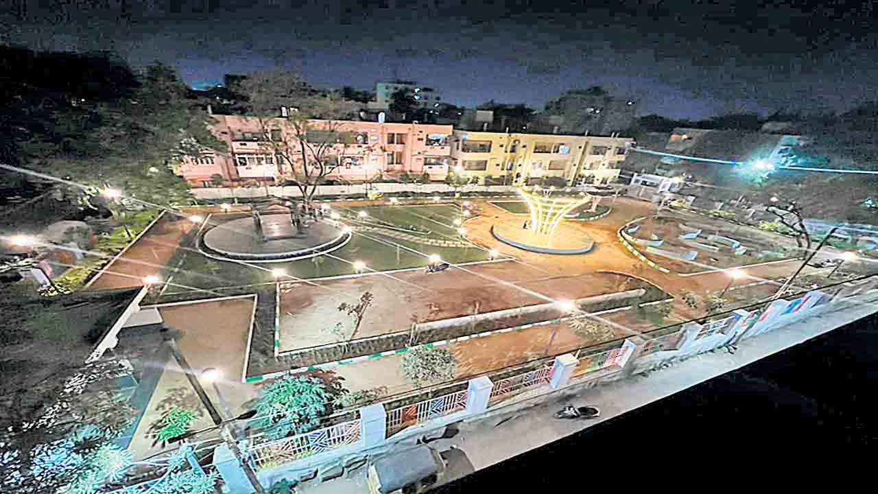 ఆహ్లాదం..ఆరోగ్యం..పచ్చదనం