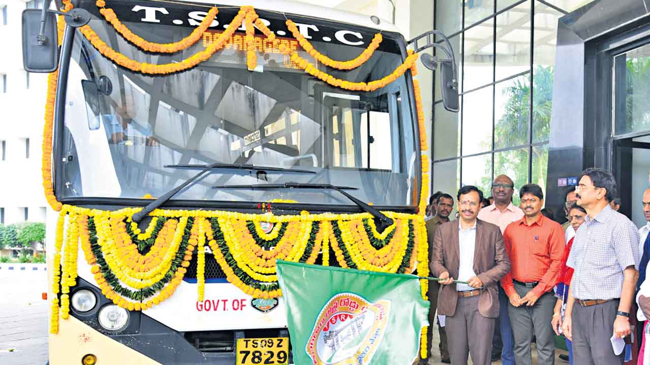 దావణగెరెకు లగ్జరీ బస్సు సర్వీసు