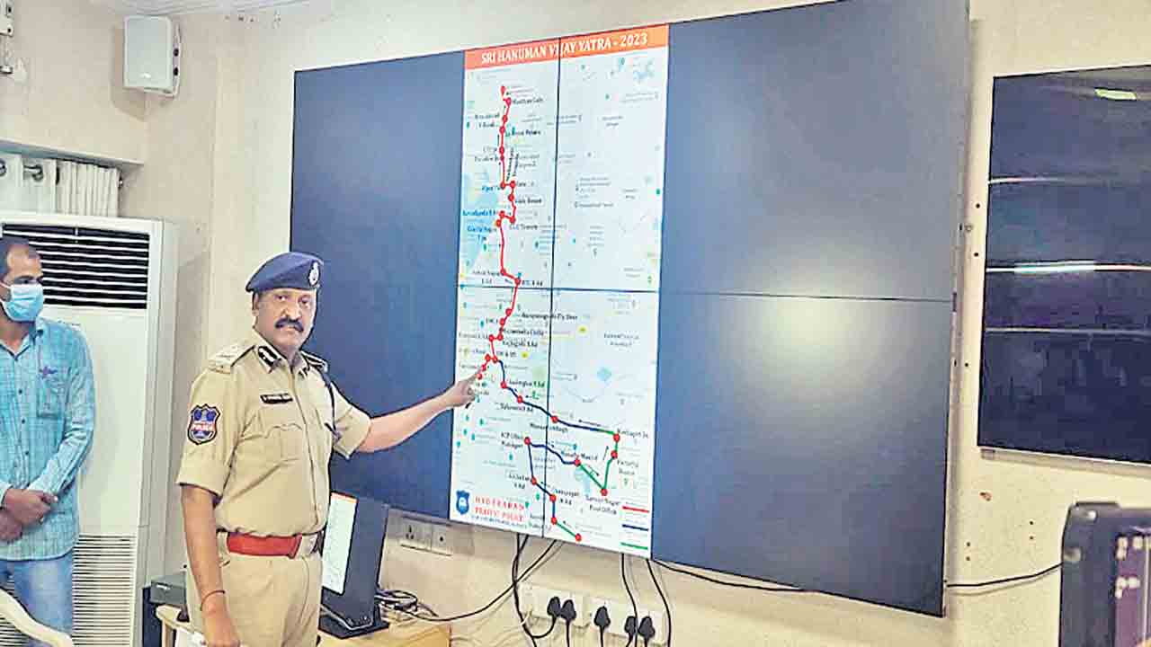 Hanuman Shobha Yatra | నేడు హనుమాన్‌ శోభాయాత్ర.. ఈ రూట్‌లో ట్రాఫిక్‌ ఆంక్షలు