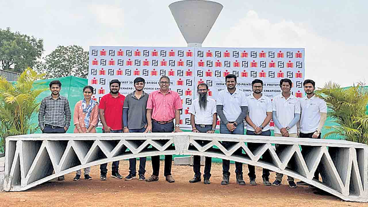 దేశంలోనే తొలి ప్రొటోటైప్‌ బ్రిడ్జి
