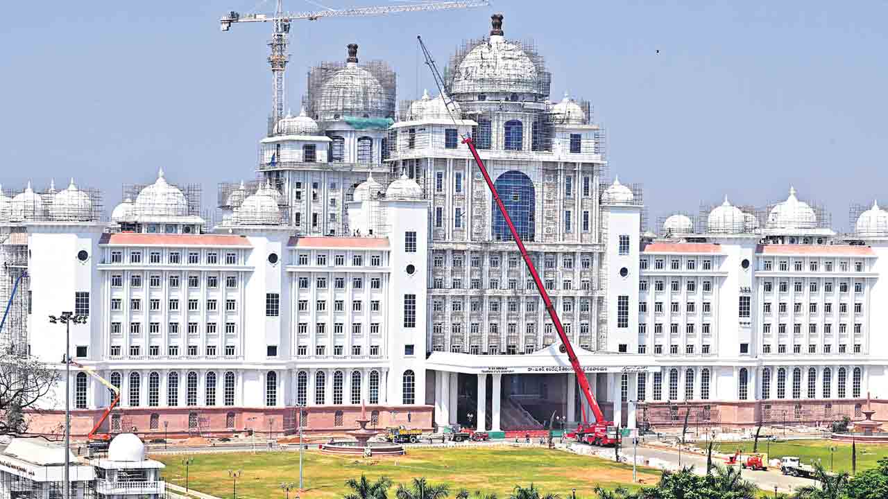 సచివాలయ ప్రారంభానికి విస్తృత ఏర్పాట్లు