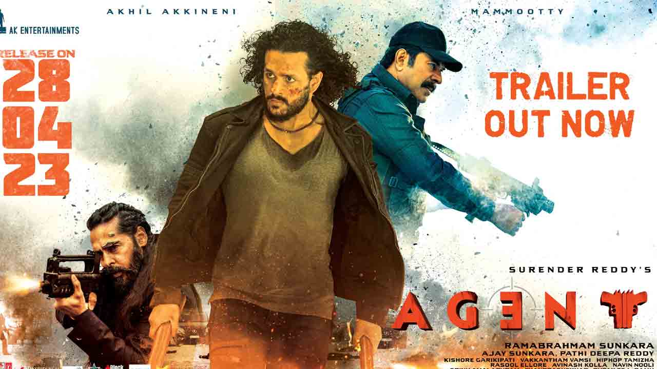 Agent Trailer | థ్రిల్లింగ్ యాక్షన్‌ ఎలిమెంట్స్‌తో అఖిల్ ఏజెంట్ ట్రైలర్