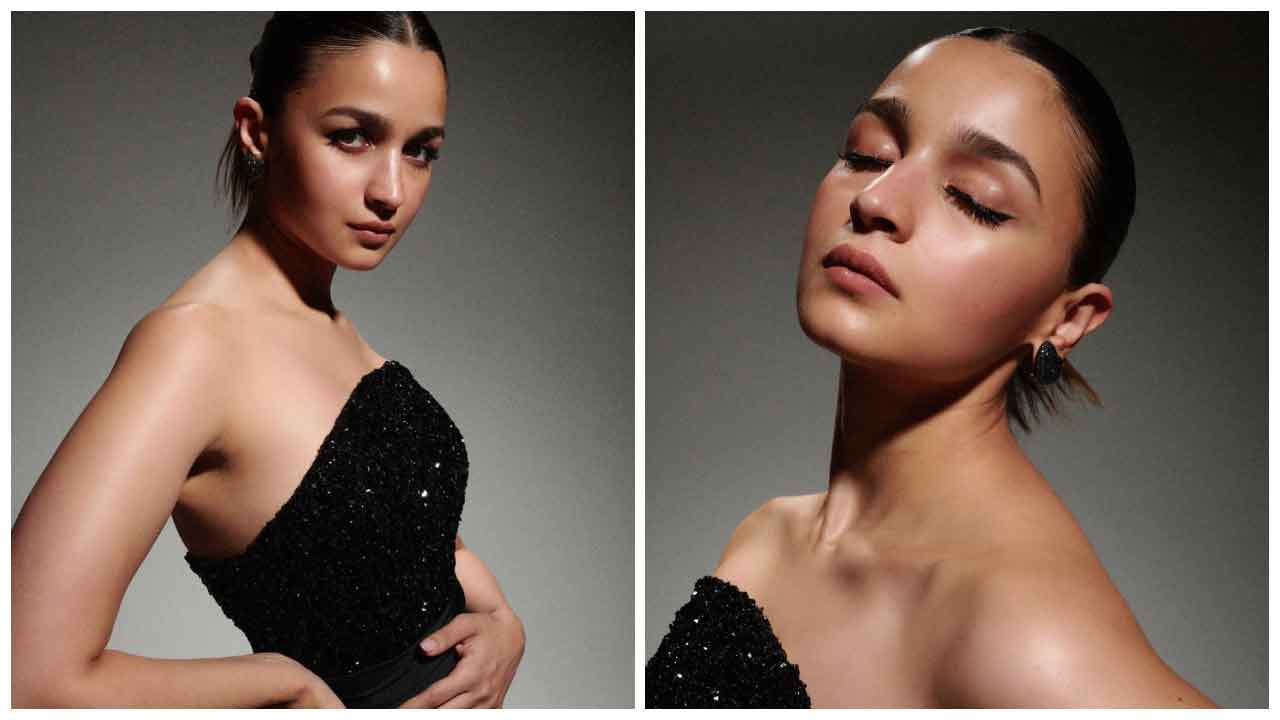 Alia Bhatt | బ్లాక్ డ్రెస్‌లో అలియా అందాలు అదరహో..