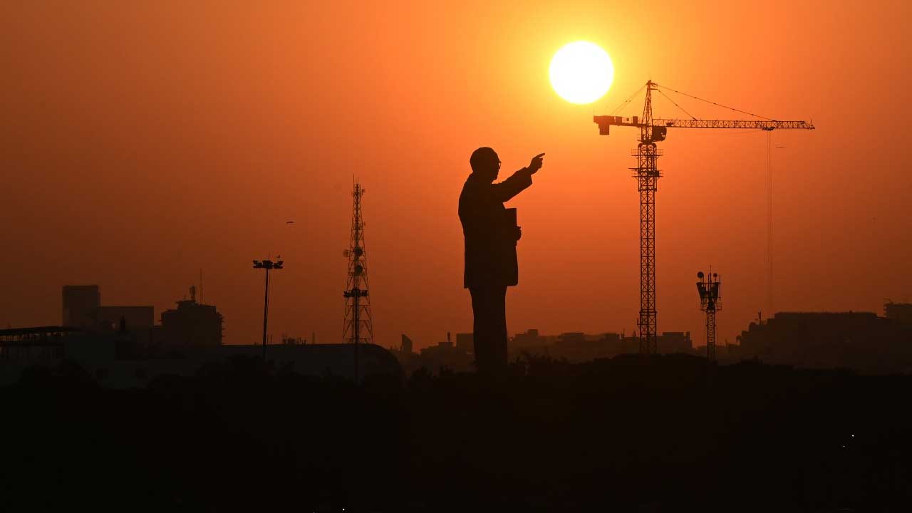 Ambedkar Statue | అంబేద్కర్‌ విగ్రహావిష్కరణ ఏర్పాట్లను పరిశీలించిన మంత్రులు
