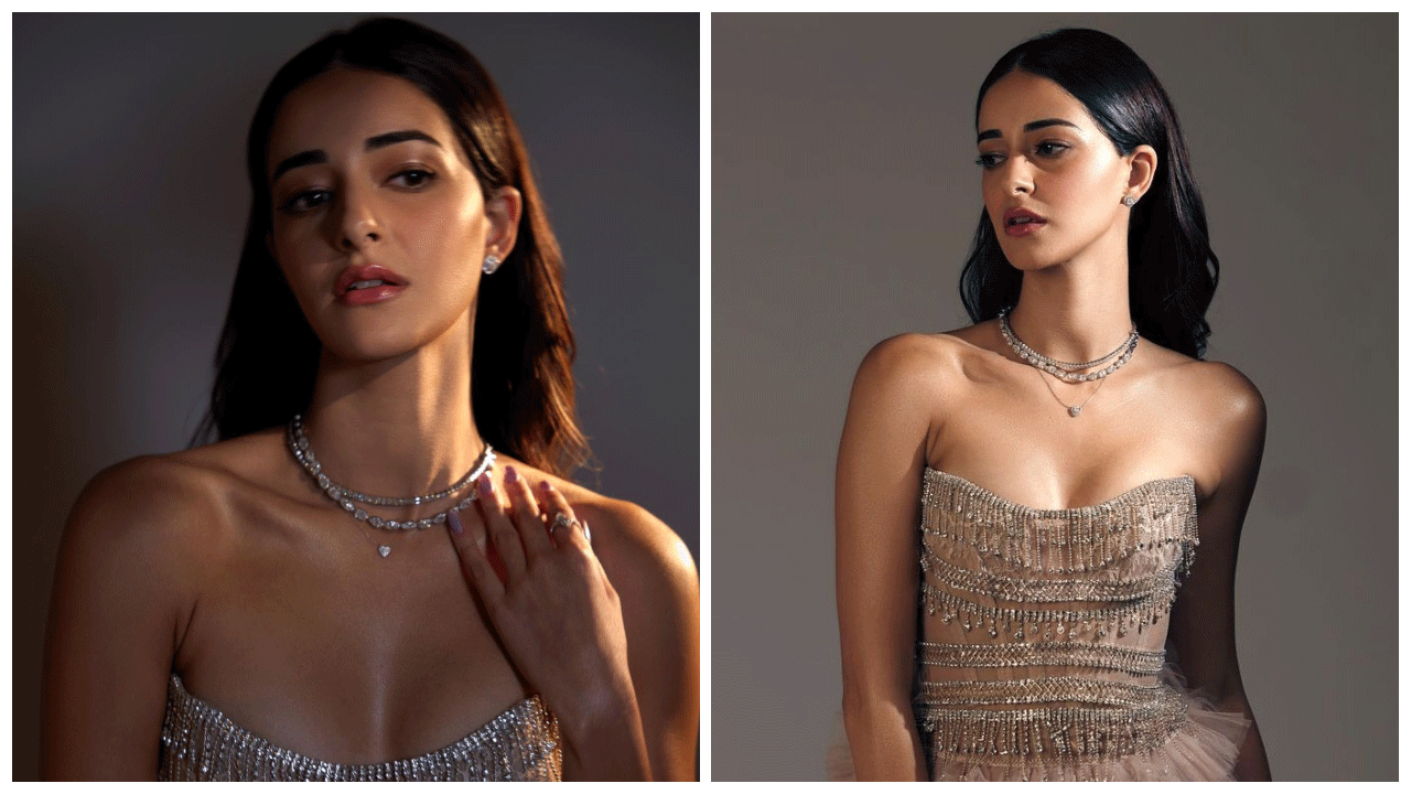 Ananya Panday | స్లీవ్ లెస్ అందాలతో మతులు పోగొడుతున్న అనన్య పాండే..