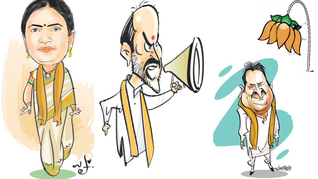 మహబూబ్‌నగర్‌లో ‘బండి’షో అట్టర్‌ఫ్లాప్‌