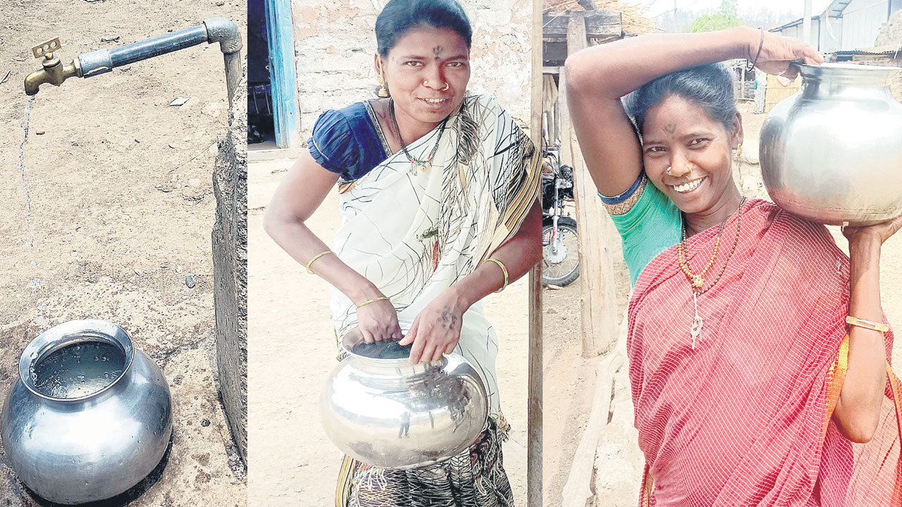 భగీరథ పరవళ్లు