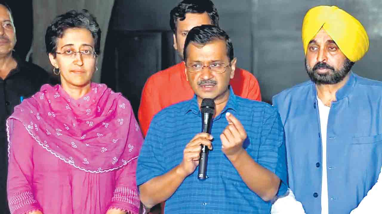 Arvind kejriwal |  మద్యం కేసు ఫేక్‌.. ఉద్దేశపూర్వకంగానే కేంద్రం కక్ష సాధింపు: అరవింద్‌ కేజ్రీవాల్‌