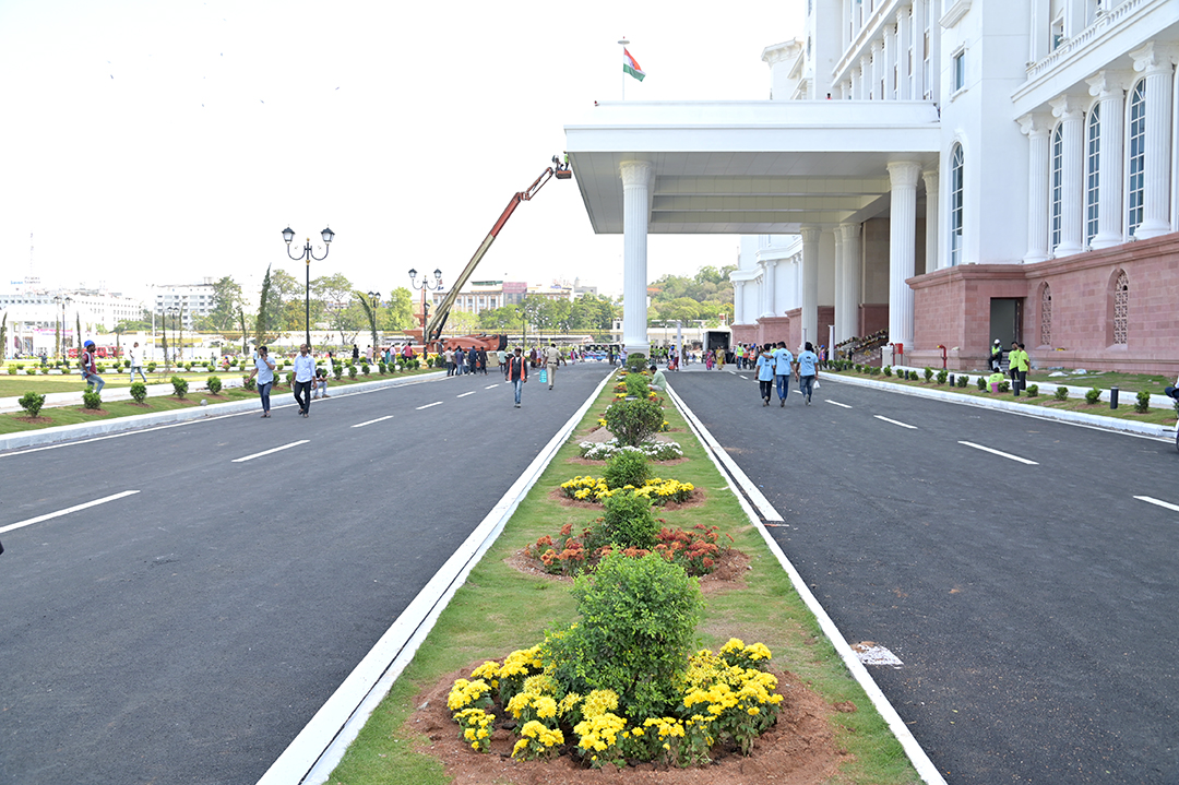 Dr Br Ambedkar Telangana State Secretariat